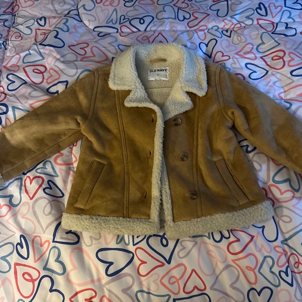 Faux shearling jacket